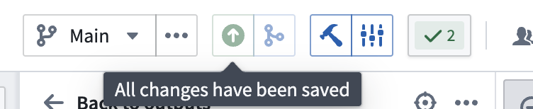 Save changes