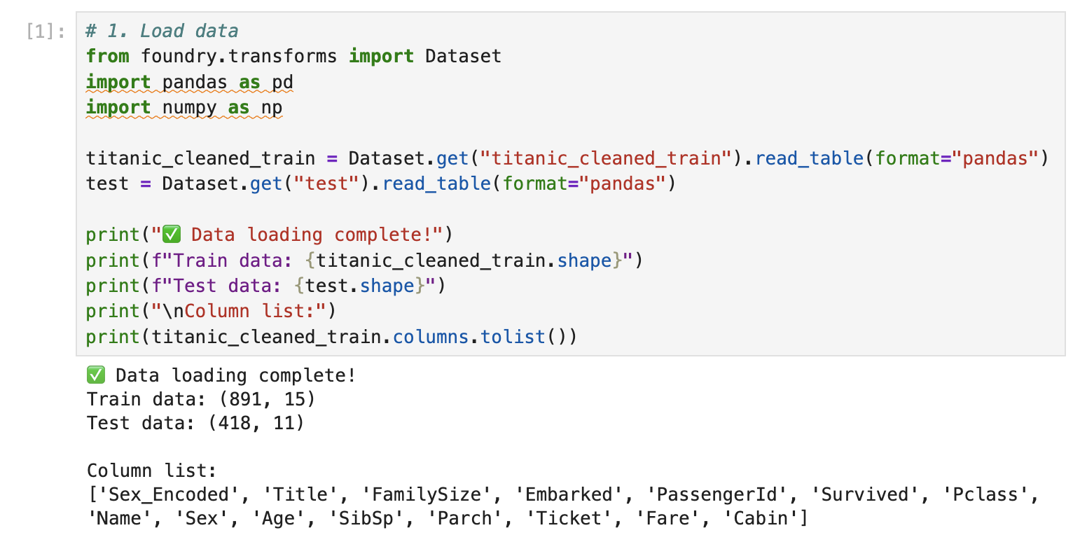Load data