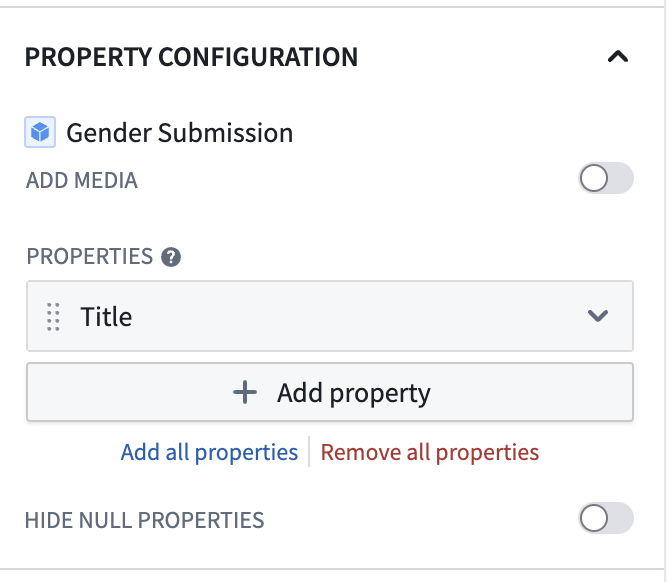 Add property