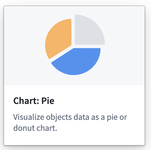 Add widget - pie